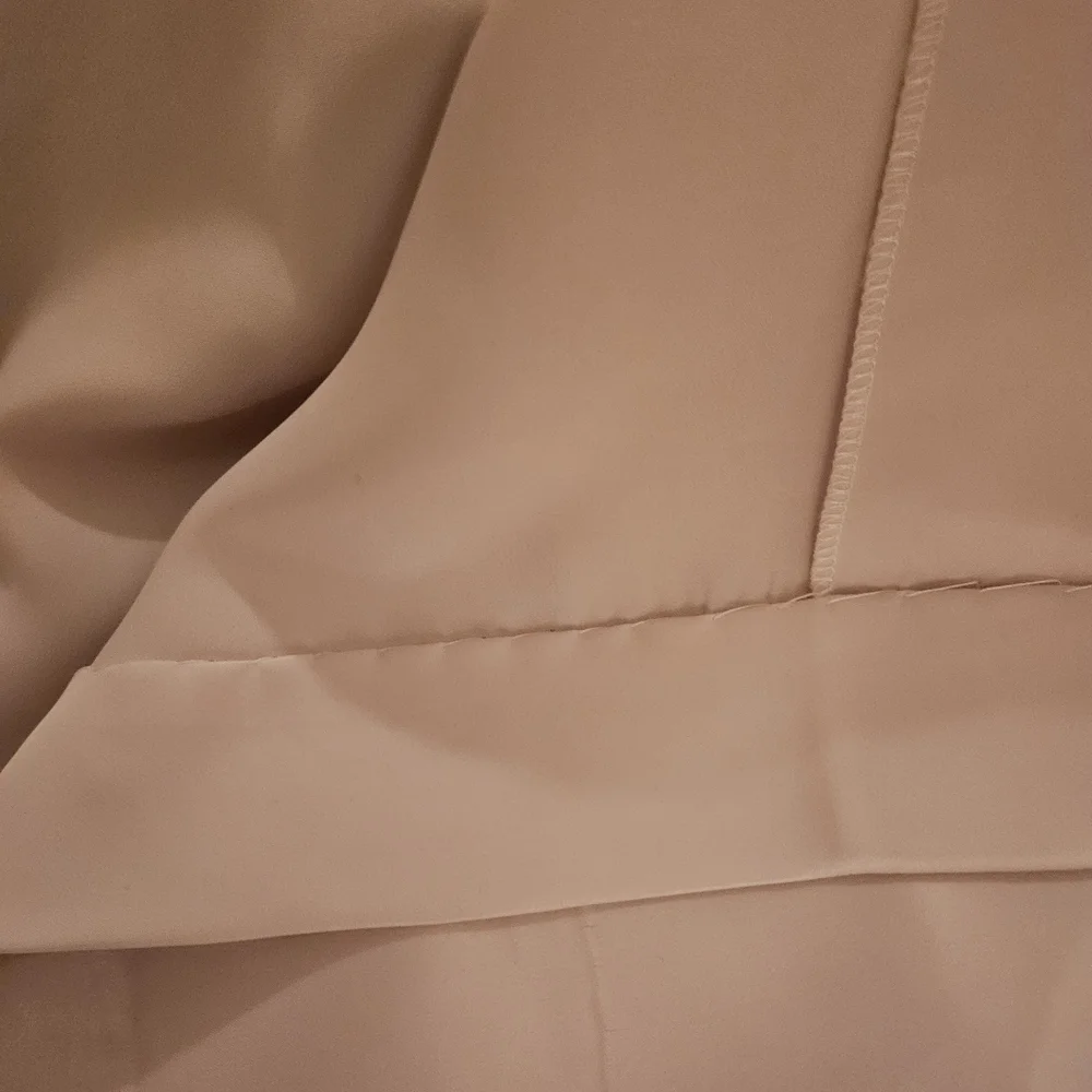 VNTG Dior Soft Pink Lace-Accented Long Robe - Picture 4 of 9